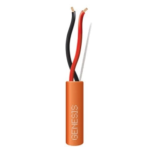 Genesis 31141103 18/2 Stranded Plenum Cable, Unshielded, CL3P, FPLP, CMP, FT6, 1000' (304.8m), REELEX Pull Box, Orange
