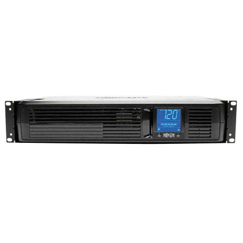 Tripp Lite SMART1200LCD SmartPro LCD 120V 1200VA 700W Line-Interactive UPS, AVR, 2U Rack, Tower, LCD, USB, DB9 Serial, Outlets