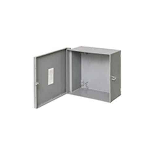 Arlington EB12126 Heavy-Duty Non-Metallic Enclosure Box, 12 12 6", NEMA3R. Gray