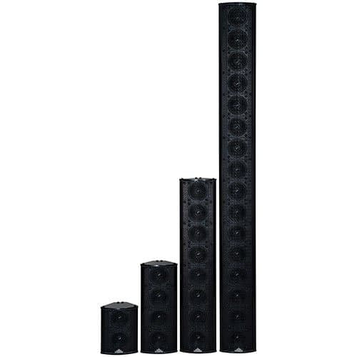 System Sensor 90243A-804-01-L HyperSpike LineWave 16 Speaker Array, UL1480, 160W, Black