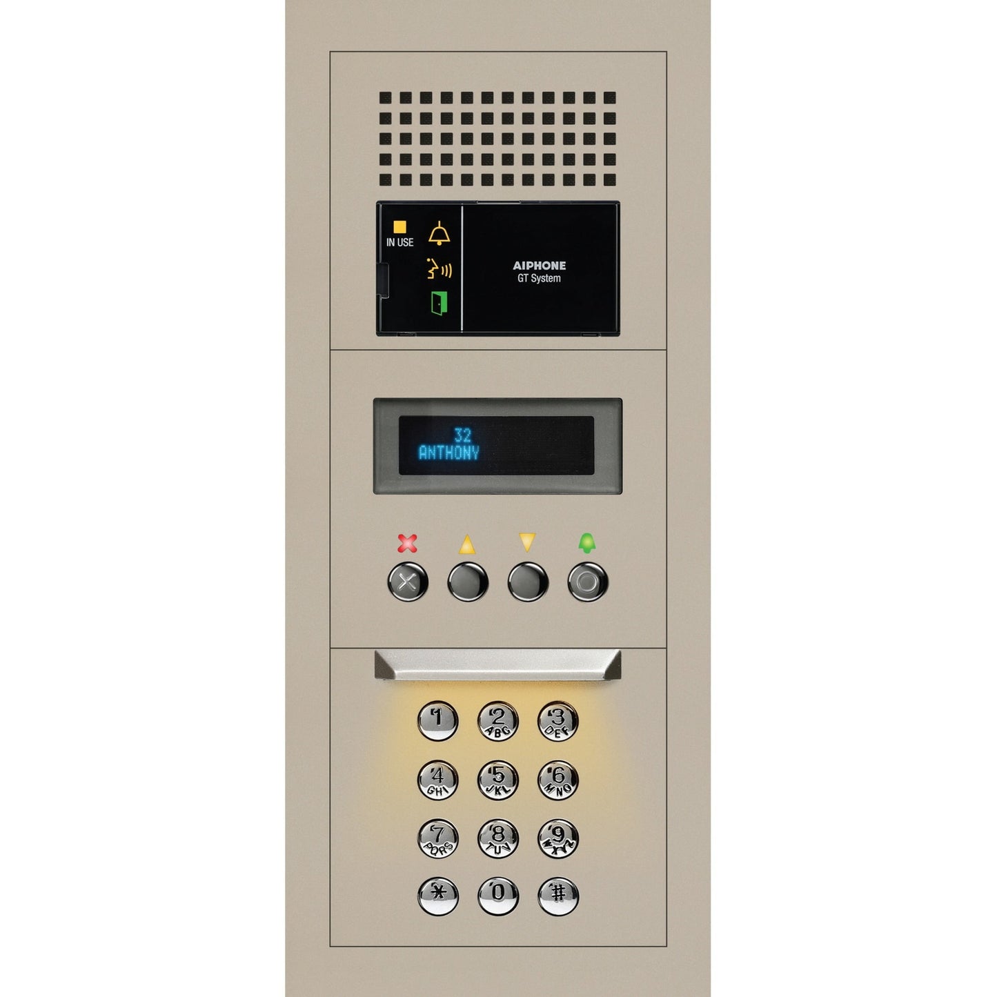 Aiphone GTA-DESB 10-Key Audio Entrance Panel Kit with GT-DB and GT-NSB