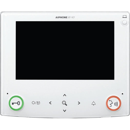 Aiphone GT-1C7 GT Series Audio/Video Tenant Station with 7" Display