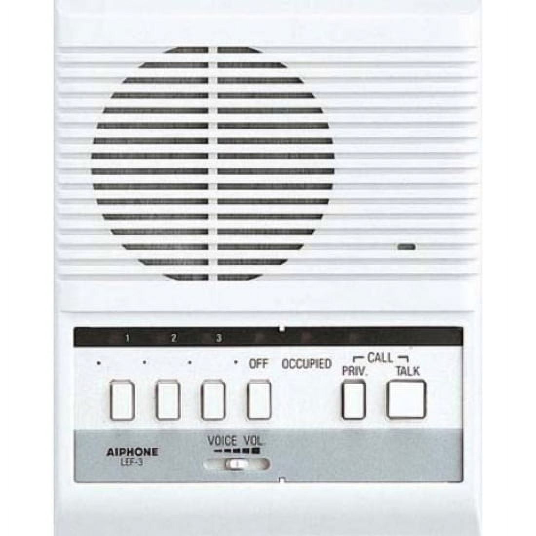 Aiphone lef-_ multi-Call Intercom Master Station, Surface Mount Size: 5-call