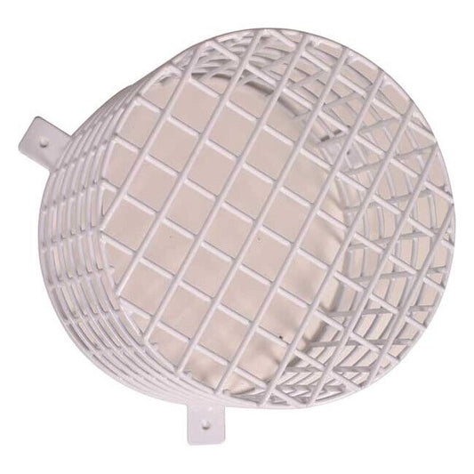 STI 9614 Beacon and Sounder Cage, 7.8"H 7.8"W 6"D, White