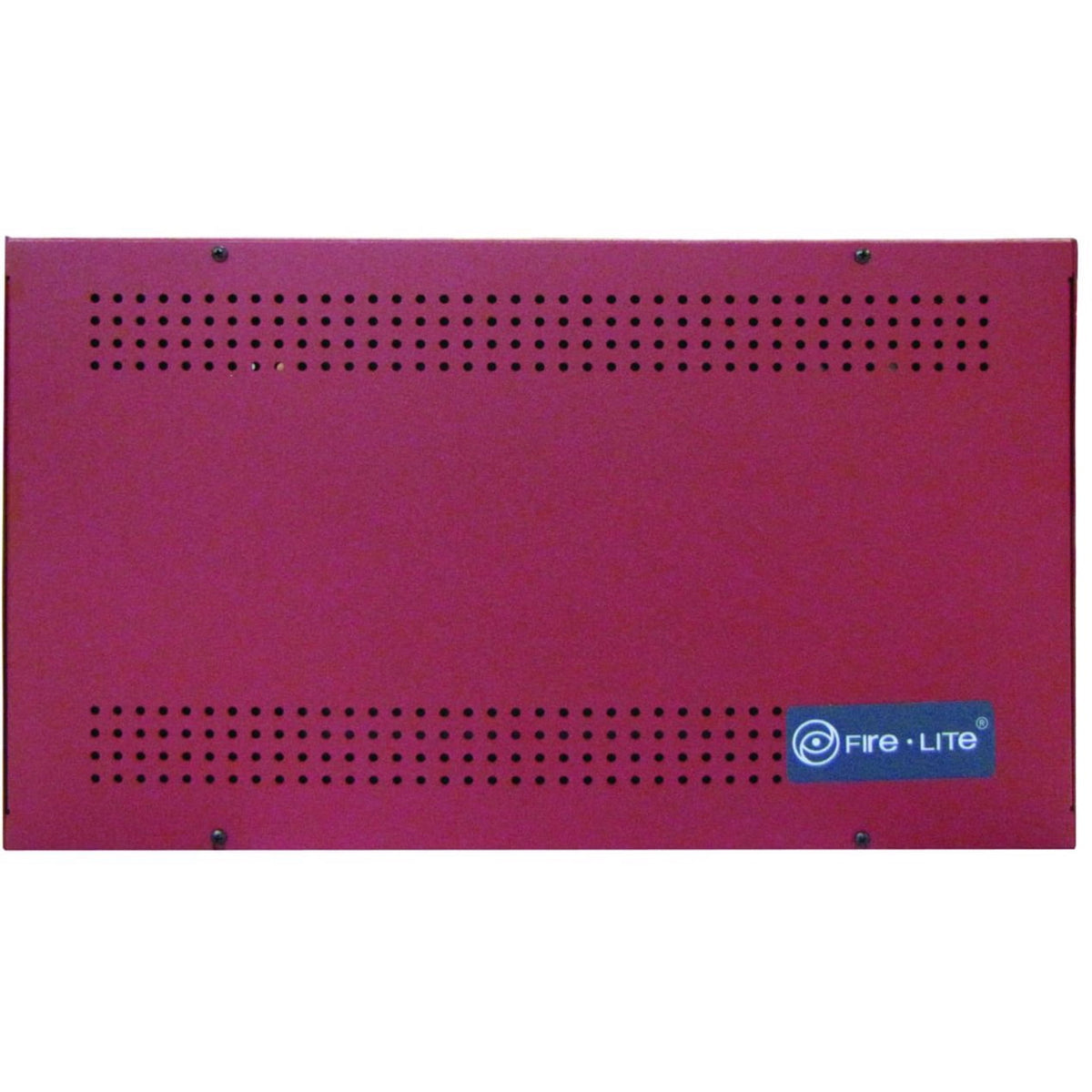 red metal box on white bakground