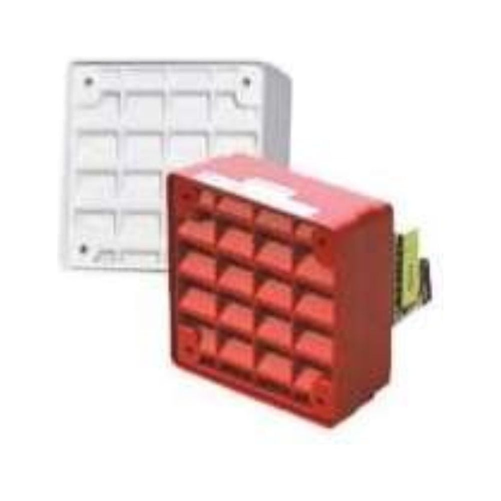 Eaton ET-1010-R ET-1010 Vandal Resistant Speaker, Surface Mount, Wall/Ceiling, 25/70V, Indoor or Outdoor, Red