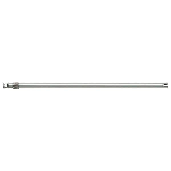 Metal rod on a white background