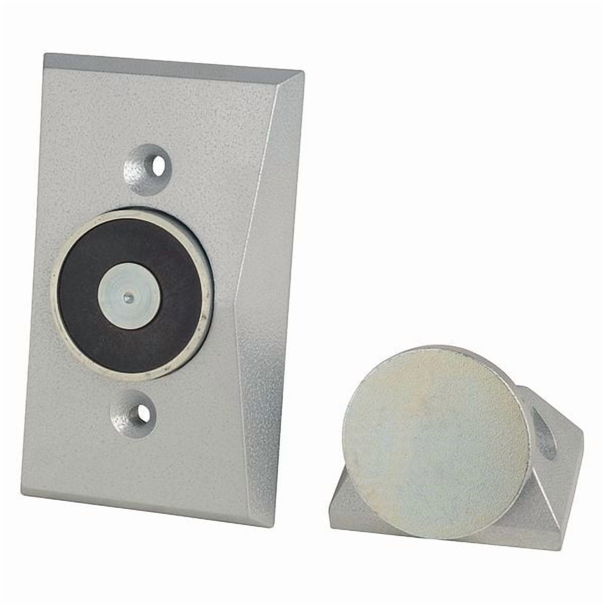Kidde 1505-AQN5 Flush Wall Mounted Electromagnetic Door Holder, Short Catch Plate, 24V AC/DC; 120V AC