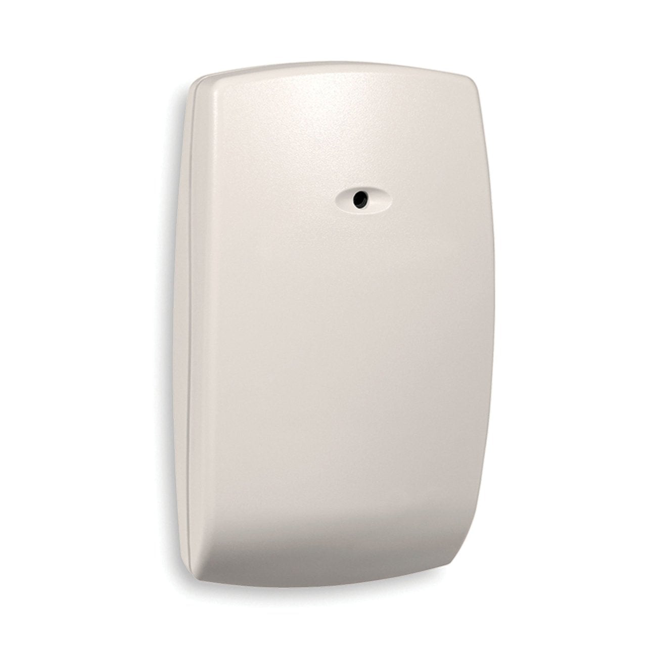 White electronic device on a white background