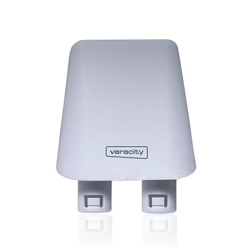 Veracity VHW-HWPS-CXT HIGHWIRE Powerstar XT External Ethernet & PoE Over Coax Camera Adapter, IP66/IP67/IP69K, NEMA 4X/6