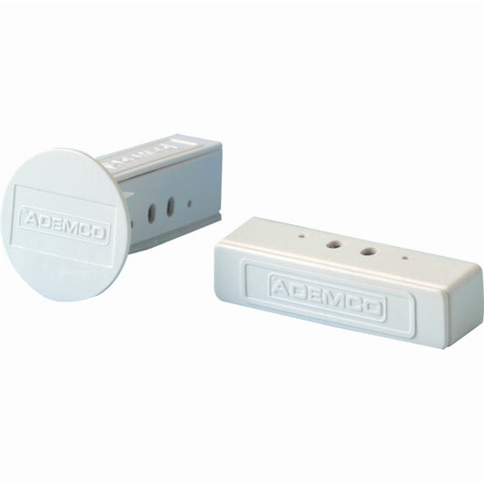 Honeywell Home 7940WH Surface Mount Universal Magnetic Contact with Screw Terminals, 2" Gap, SPST, White