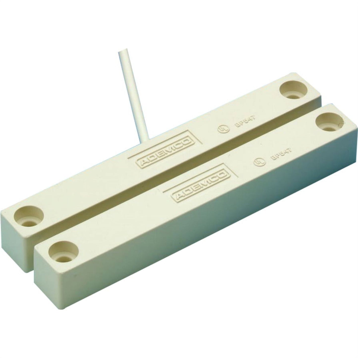 Honeywell Home 7945BR XTP Surface Mount Magnetic Contact with 6ft. Leads & Surge Protection, 2-1/2" Wide Gap, Brown