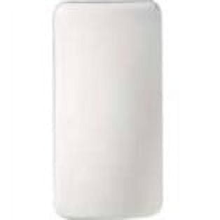 White rectangular object on a white background