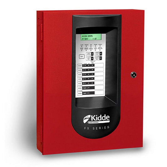 Kidde FX-5R Zone Conventional Fire Alarm Control Panel, Red