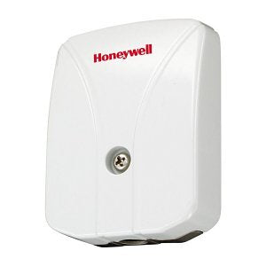 Honeywell security sensor or detector, set against a plain, solid white background