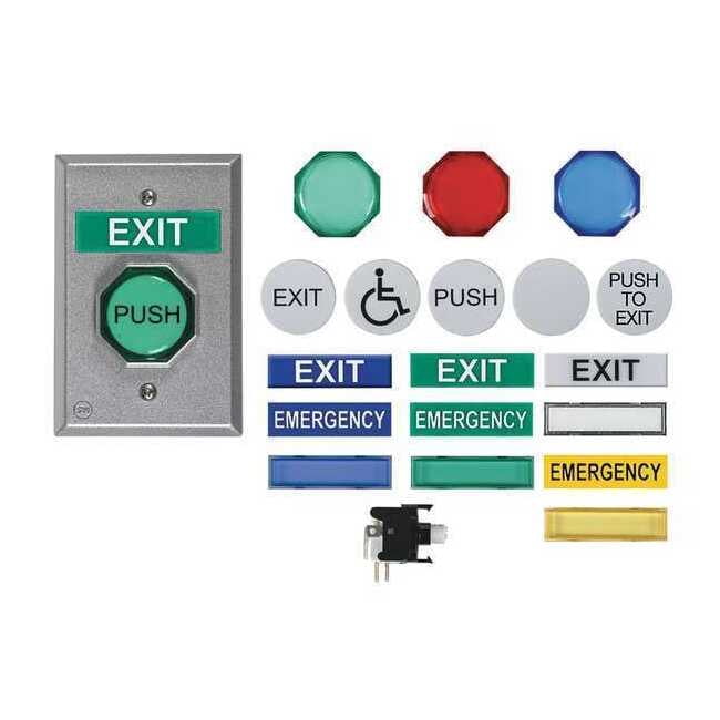 Safety Technology International, Inc. UB-1 Universal Button, Momentary Illuminated LED Push Button, Ready to Assemble Out of Box