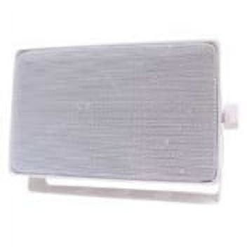 Speco DMS3TS Weather Resistant 3-Way Speakers with Transformer, White