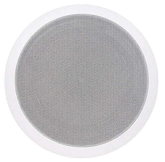 Speco G86TGT 86 Series 8" Ceiling Speaker Grill Combo, Off-White