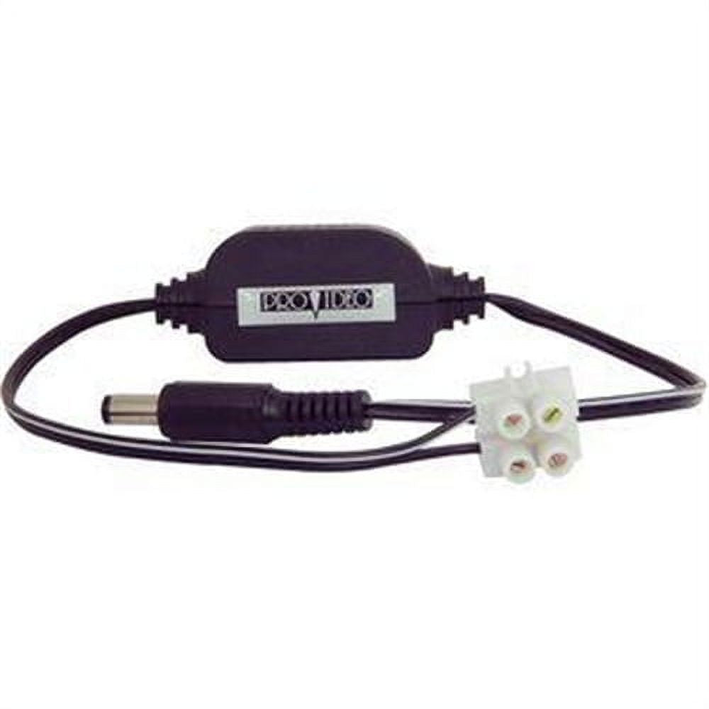 Speco VID2412CONV 24VAC to 12VDC CCTV Power Converter with DC Plug Cable