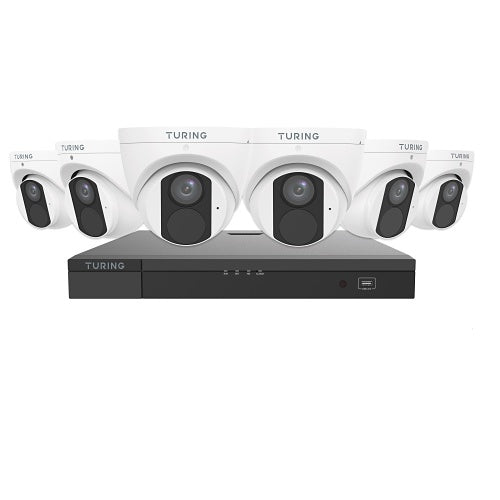Turing Video TLK6T482 LITE IP Security Video Kit