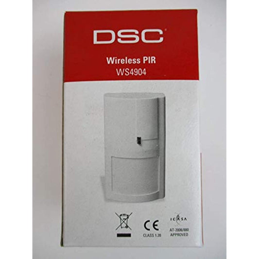 DSC WS4904P Wireless Pet-Immune Motion Sensor PIR 60 lb