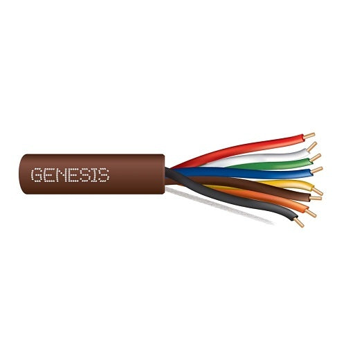 Genesis 47070907 20/8 Solid Unshielded Thermostat Cable, General Purpose, CL2, 250' (76.2 m) Sp