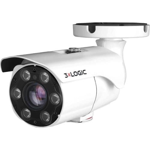 3xLOGIC VX-5M-B-RIAW VISIX 5MP Outdoor Bullet with Remote Focus