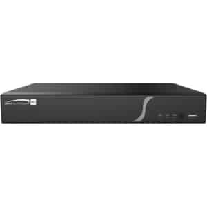 Speco H6HRL HRL Series H.265 Hybrid DVR with Smart Analytics, 4TB HDD, Black