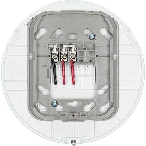 System Sensor WAV-CWL SWIFT Ceiling Mount AV Base for L-Series AV Devices, White