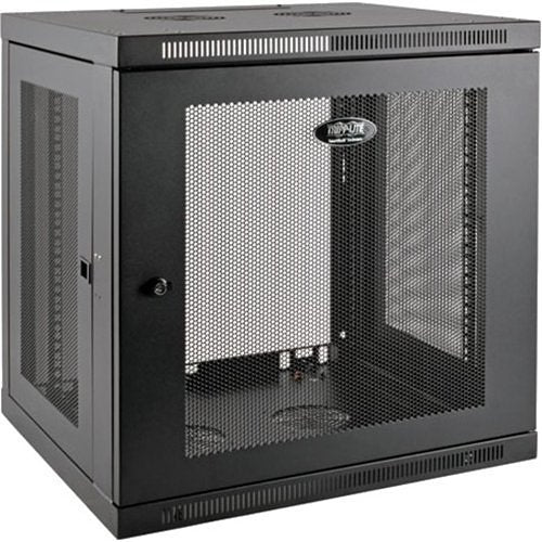 Tripp Lite SRW12UDP SmartRack Low-Profile Switch-Depth Small Wall Mount Rack Enclosure, 20.5" (52cm), 200lb (90.7kg), 12U