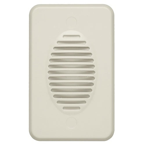 ADI PRO 0E-1GANGCHIM Single Gang, Flush Mount Chime with Volume Control and Single, Dual and Fading Tones, White