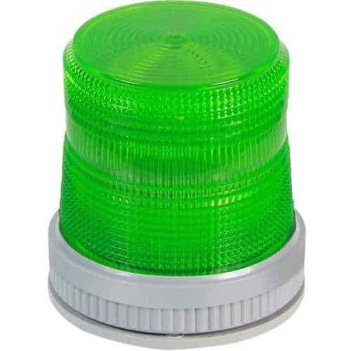 Edwards Signaling 105XBR Series XTRA-BRITE LED Adverse Location Signal, Green, 24V DC, 0.215A