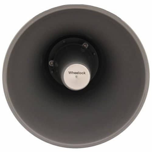 Eaton STH-15S Supervised Loudspeaker with Transformer, Weatherproof, 25/70V, 15W, Indoor or Outdoor, Gray