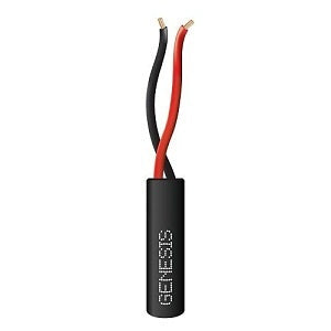 Genesis 21025808 Speed Bag 22/2 Stranded Riser Cable, 500', Black