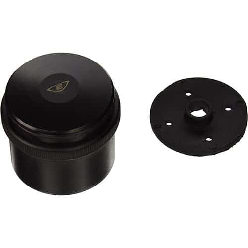 Edwards Signaling 200 Class 270 Stacklight Wiring Base and Top Cover, 70mm, Black, -22 to 140 temp range