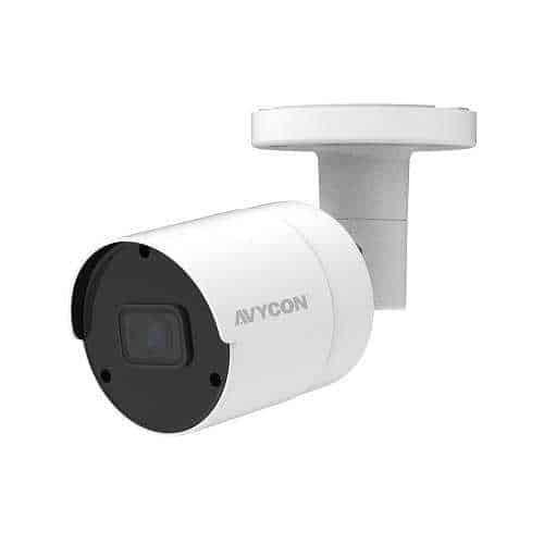 AVYCON AVC-NSB81F28 8MP H.265 Bullet IP Camera, 2.8mm Lens, NDAA Compliant, White