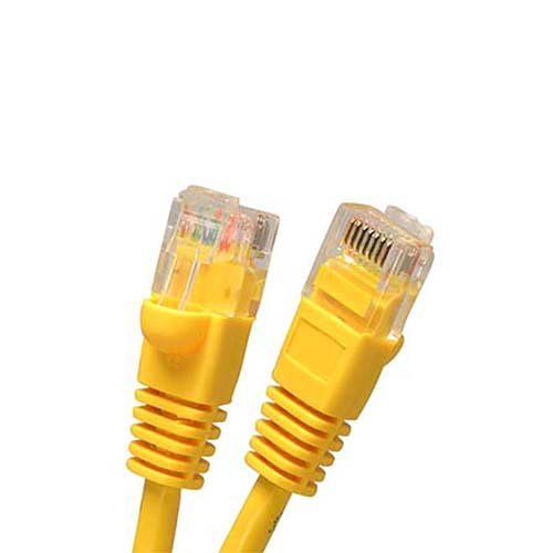 ADI PRO 0E-C5EYW76 7' CAT5E Patch Cable, 6-Pack, Yellow