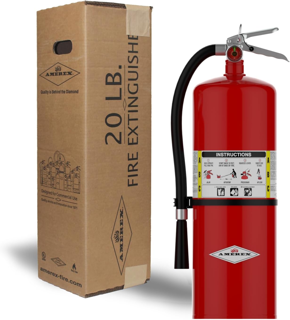 Amerex A411 20lb ABC Fire Extinguisher