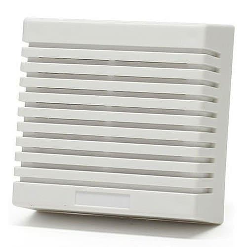 DSC SD-15W Dual-Tone Surface Mount Siren, 6-12VDC, 350mA, 105dB Sound Pressure Level, 4" 2" 4", ABS Plastic, 15W