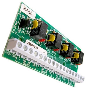DSC RL4-LC Quad Form “C" 4-Relay Board Module, Low Current