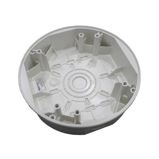 Gentex GCSB-W Surface Back Box for GC Series, White Faceplate