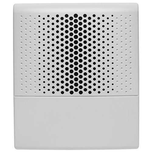 Kidde EG4AWF Genesis EG4 Wall Horn, White, FIRE Marking. Room Side Wiring Plate Included
