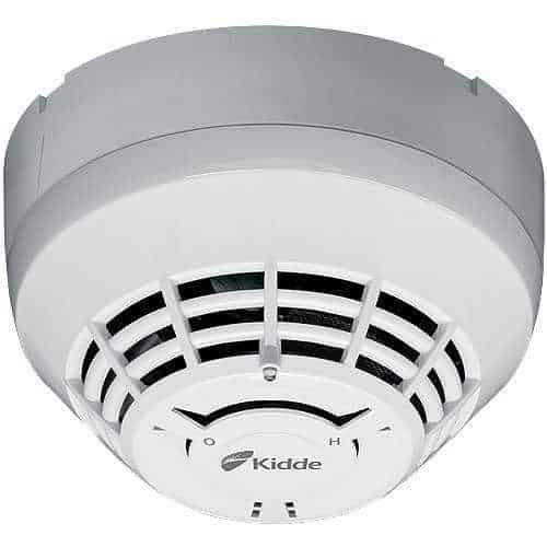 Smoke detector with Kidde logo on a white background
