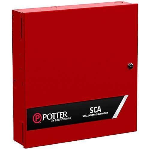 Potter SCA-2570 25W, 25V or 70V Selectable AMP Single Channel Amplifier