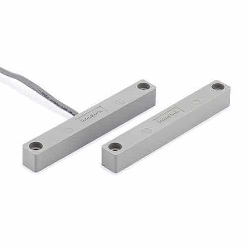 Honeywell Home 7945GY XTP Surface Mount Magnetic Contact with 6ft. Leads & Surge Protection, 2-1/2" Wide Gap, Grey
