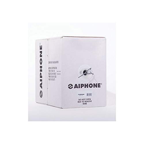 Aiphone 87180210C 2-Conductor, 18AWG, Solid, Non-Shielded, Low Cap Wire, 1,000 feet
