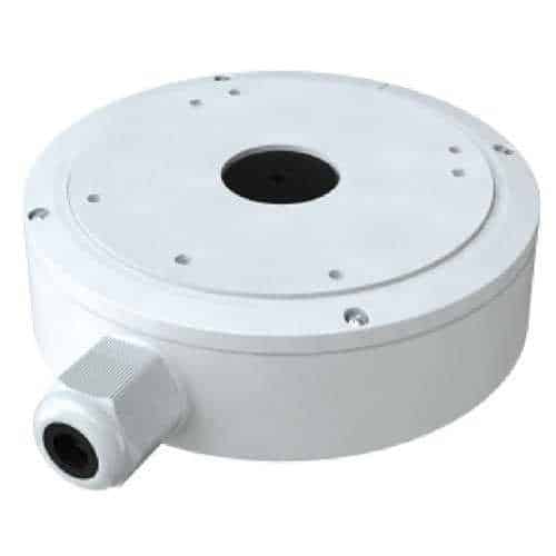 AVYCON AVM-EDMT-W-TL1 Junction Box for Large Turret Dome Camera, White