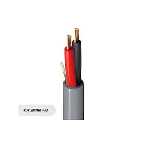Belden 6000UE 8771000 12/2 Stranded Plenum-CL2P Security and Commercial Audio Cable, BC, Flamarrest Jacket with Ripcord, 1000' (304.8m) Reel, Natural
