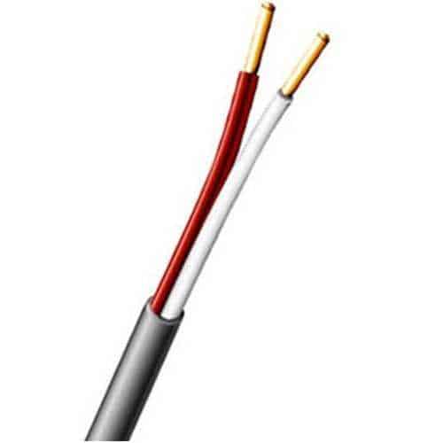 Aiphone 87200250C 2-Conductor, 20AWG, Solid, Non-Shielded, Low Cap Wire, 500'