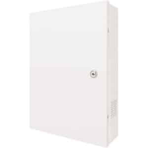 Speco D8WHUM 4K 8-Channel IP, HD-TVI Wall Mount Hybrid Video Recorder with Built-In Monitor, 4TB HDD, White